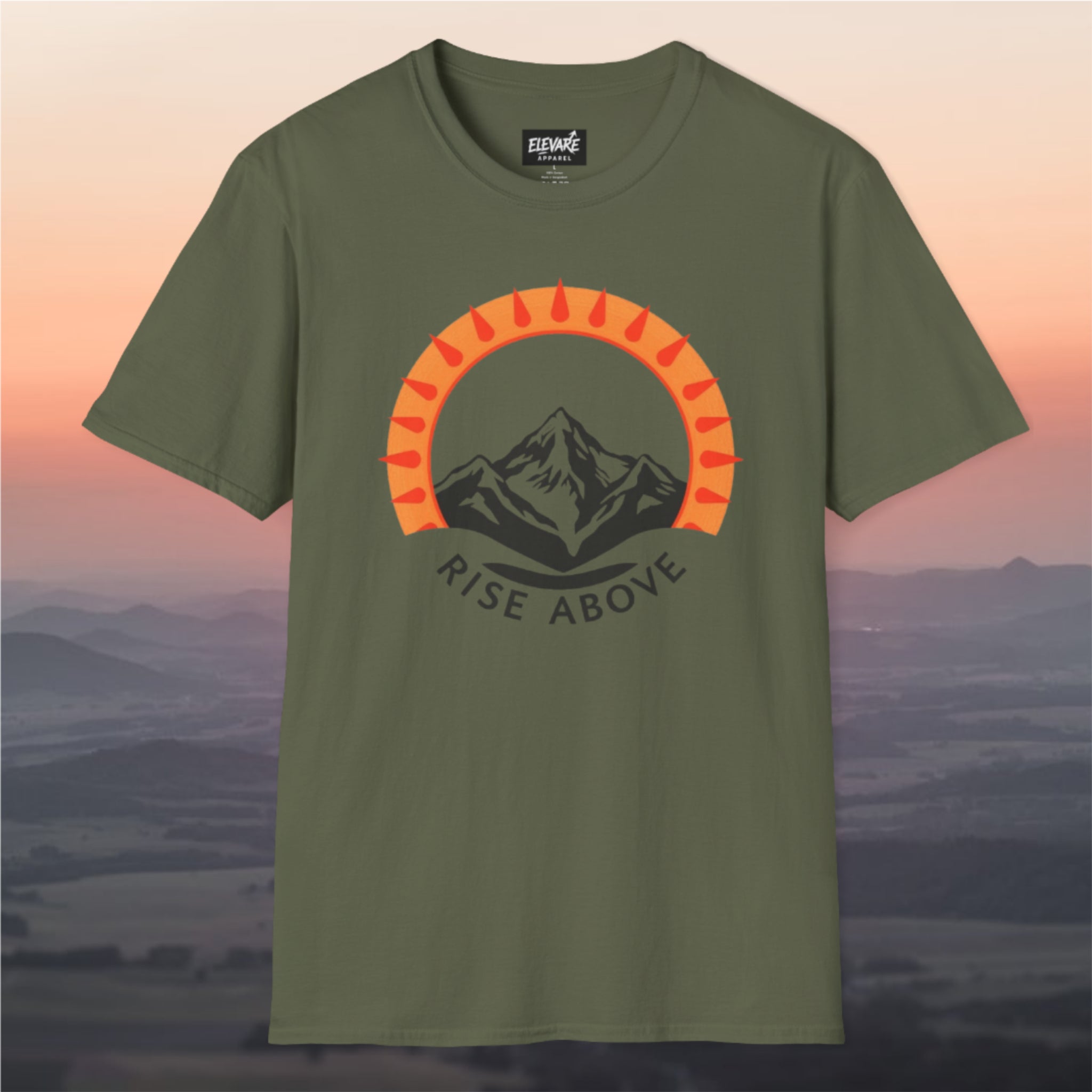 RISE ABOVE Unisex  T-Shirt