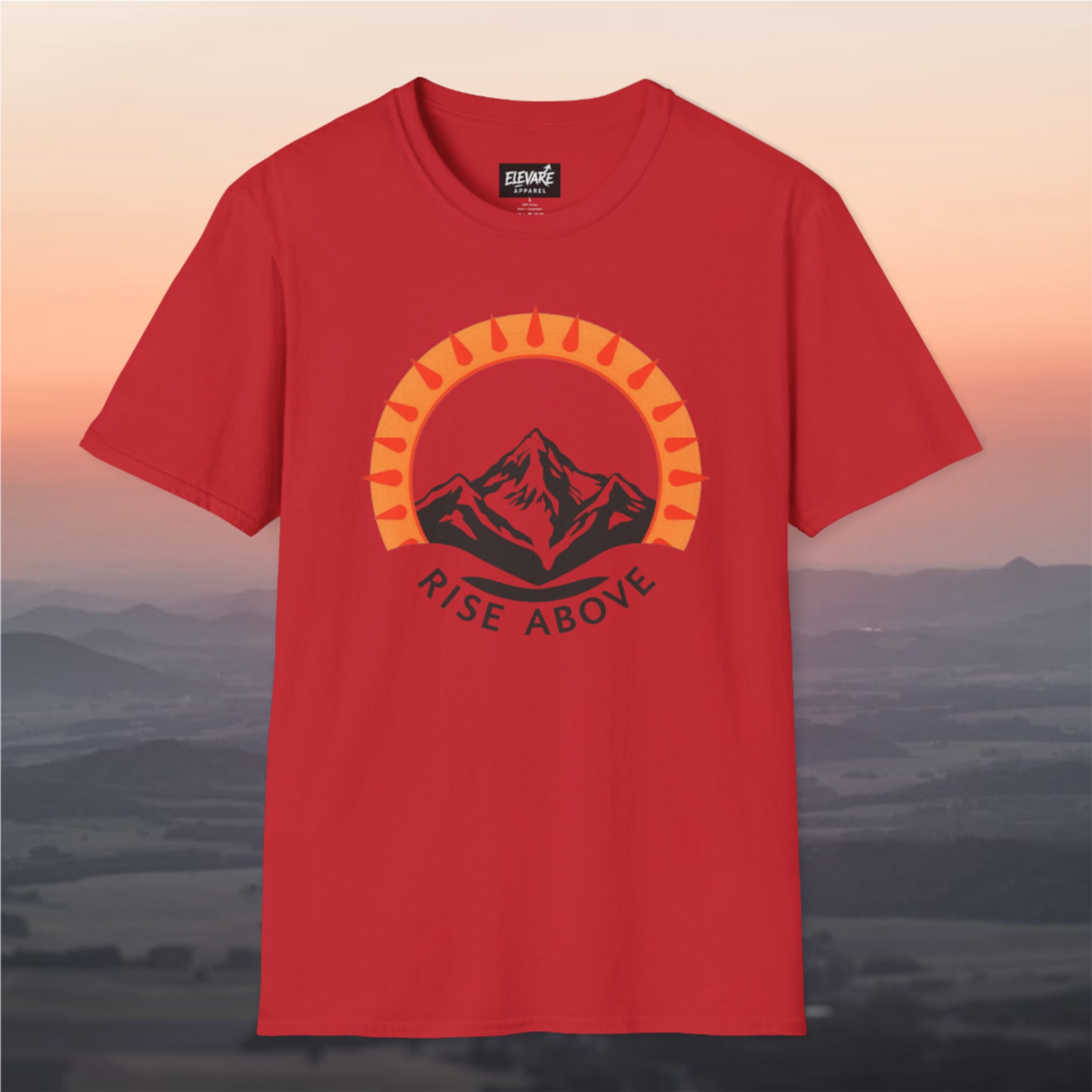 RISE ABOVE Unisex  T-Shirt