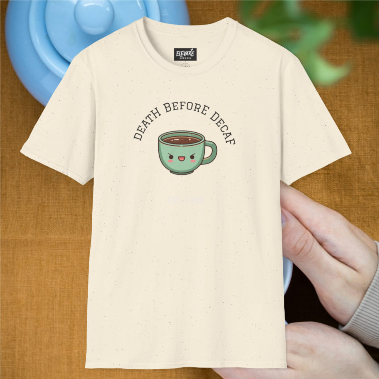 DEATH BEFORE DECAF T-Shirt
