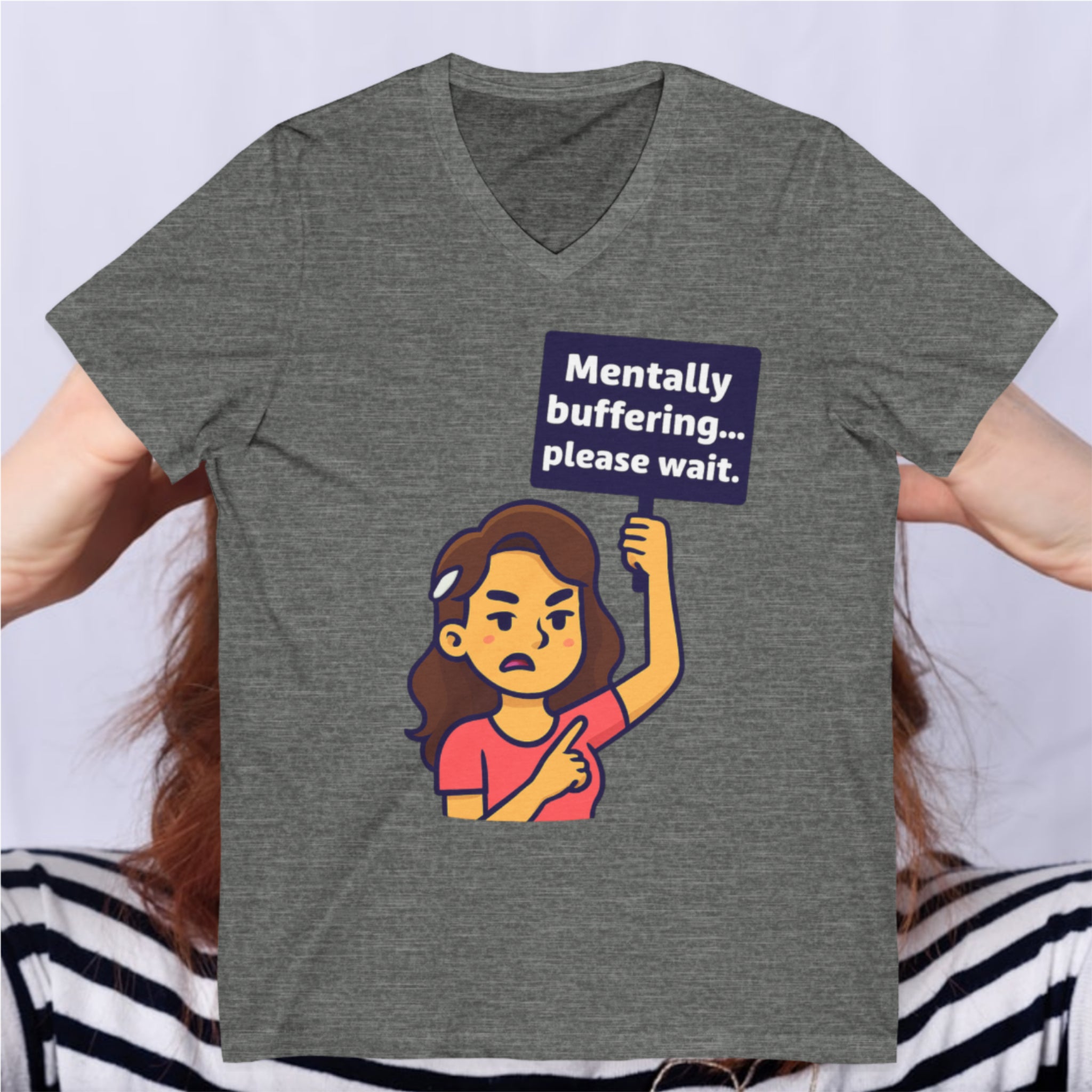 MENTALLY BUFFERING ....