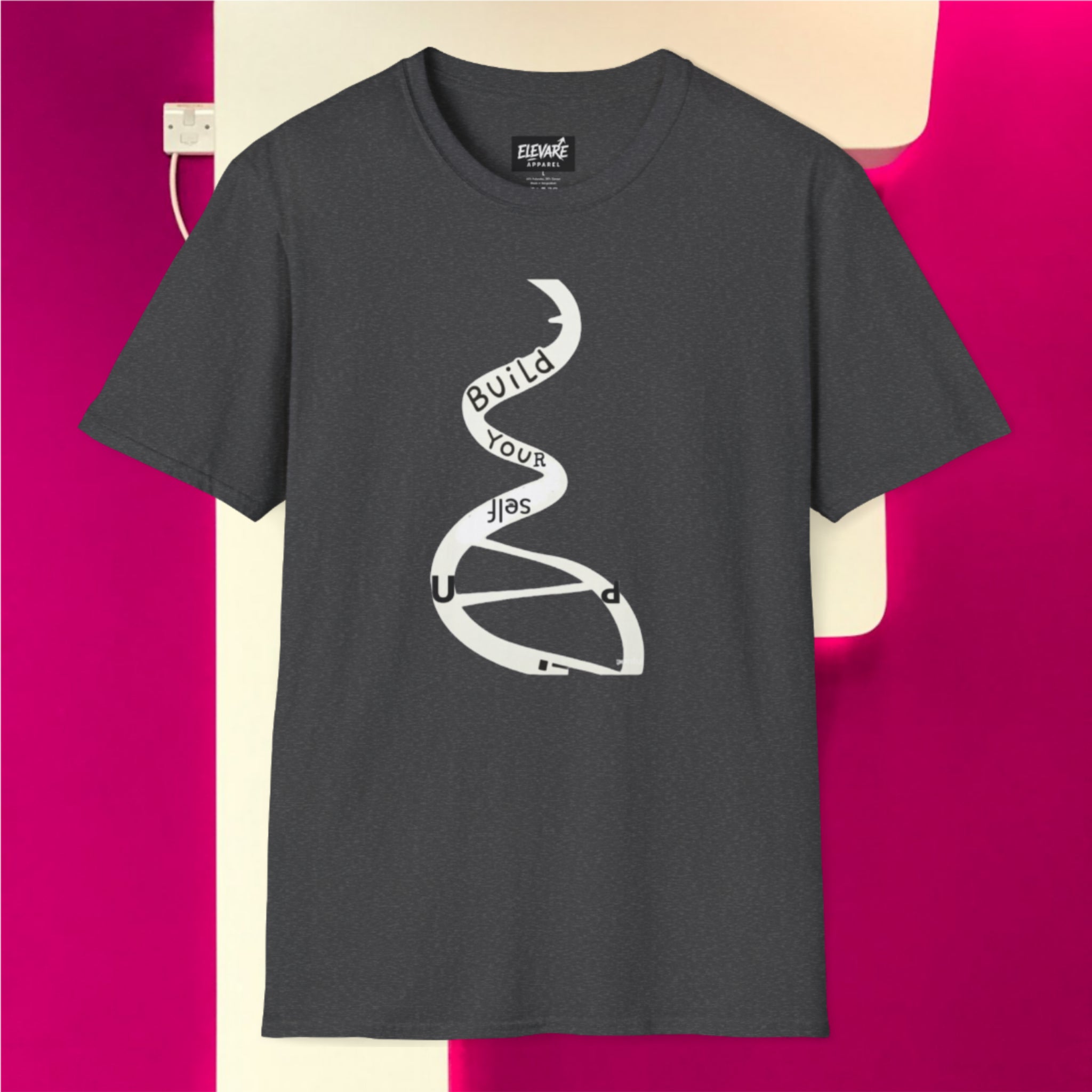 BUILD YOUR SELF UP ⇡ Unisex T-Shirt